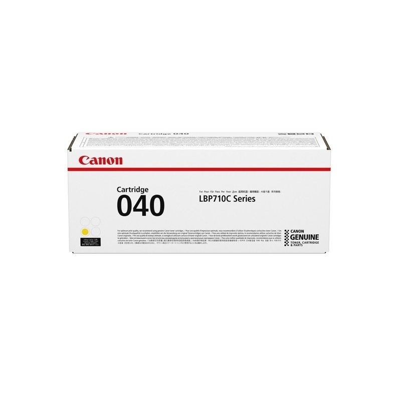 Canon 040 toner cartridge 1 pc(s) Original Yellow